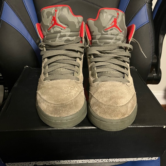 Air Jordan Retro 5 Camo - Picture 4 of 6